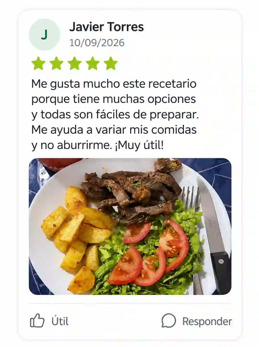 Reseña de cliente 1